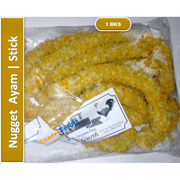 

Nugget Ayam - Stick Kuning Fresh | Isi 10 Pcs [ Harga Per BKS ]