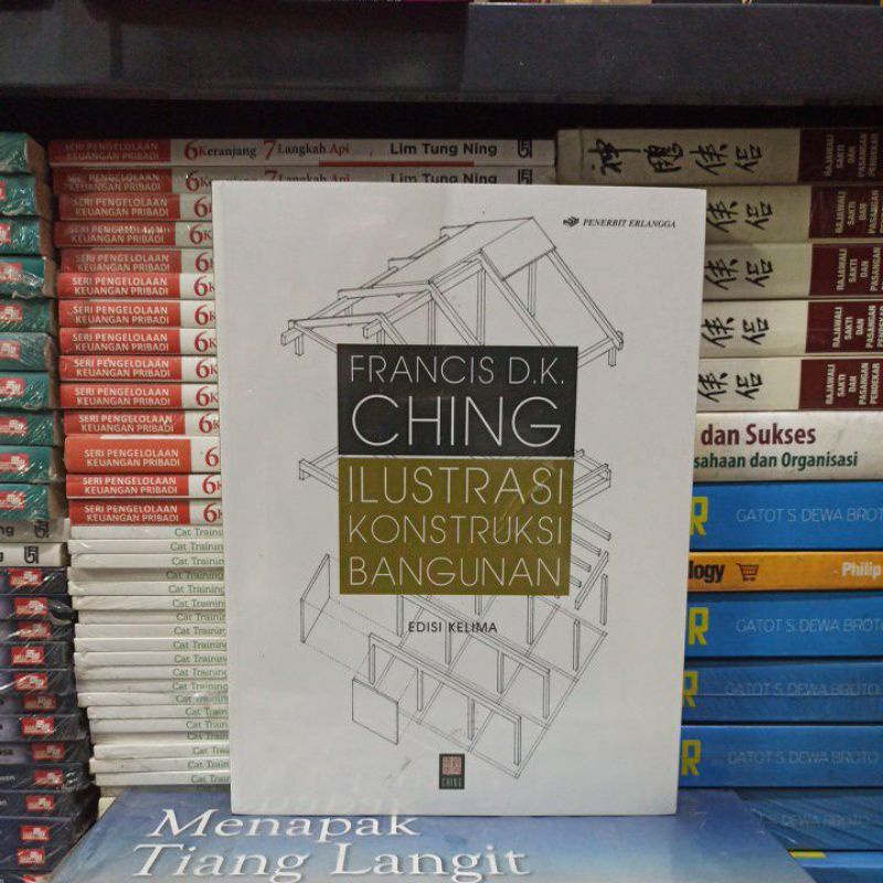 BUKU ORIGINAL ILUSTRASI KONSTRUKSI BANGUNAN EDISI KELIMA FRANCIS D. K. CHING