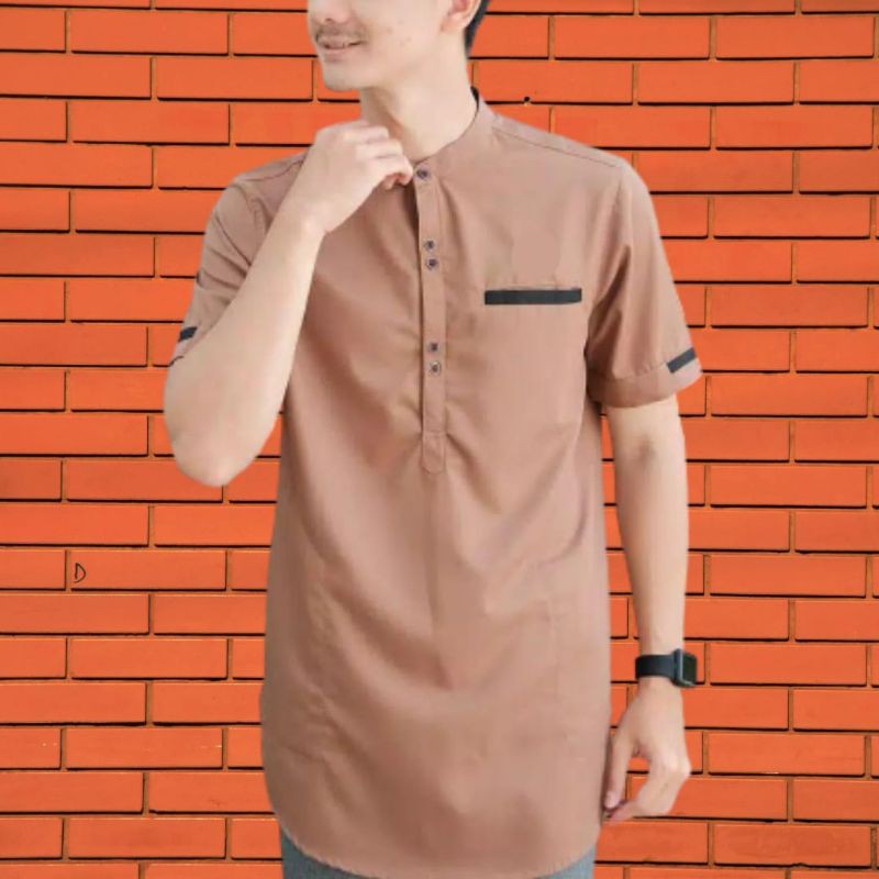 Koko kurta lengan pendek