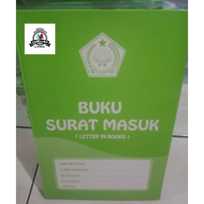 

BUKU AGENDA SURAT MASUK LOGO DEPAG
