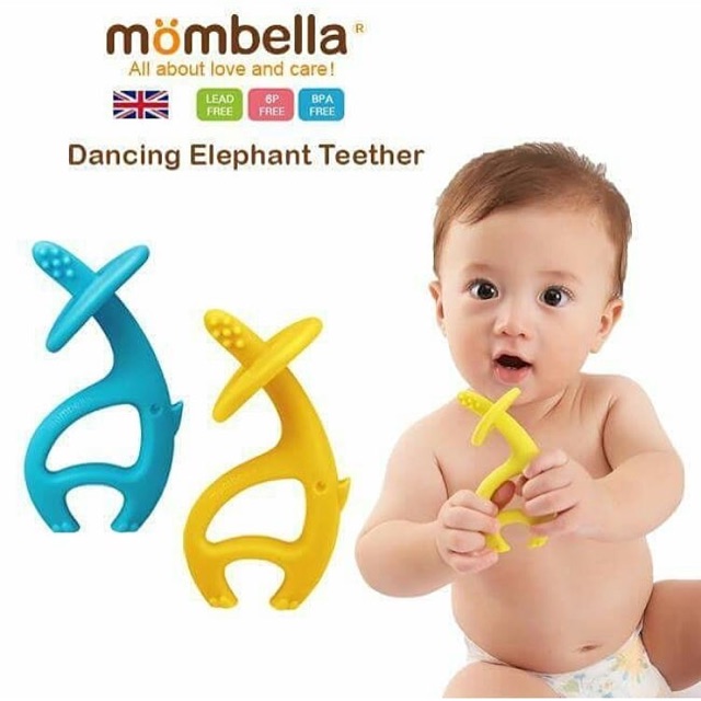 Mombella dancing elephant teether