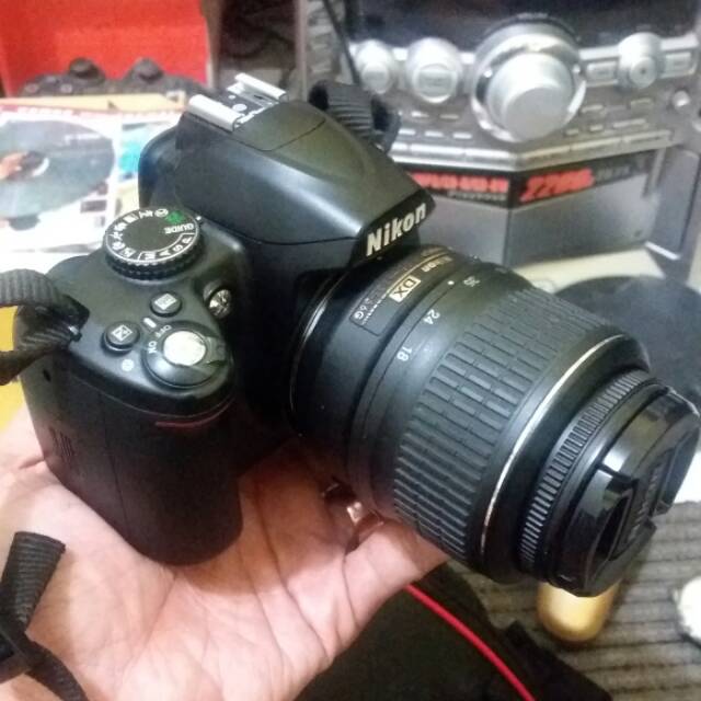 Nikon d3000 mulus seperti baru
