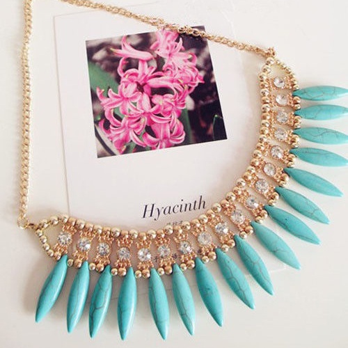 Hu Hu Hu Hu Hu Alat Bantu Pasang Kacamata♡ Kalung Rantai Liontin Daun Hias Berlian Imitasi Ala Vintage Untuk Wanitahadiah Natal