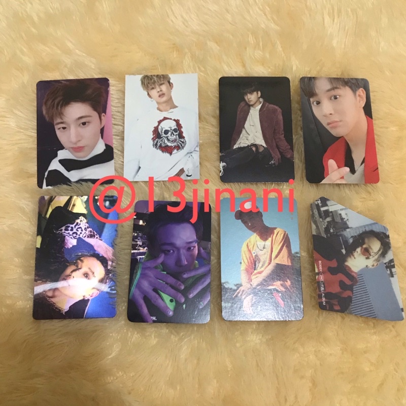 PHOTOCARD iKON | JINHWAN JINAN BOBBY CHANWOO YOYO HANBIN iKON
