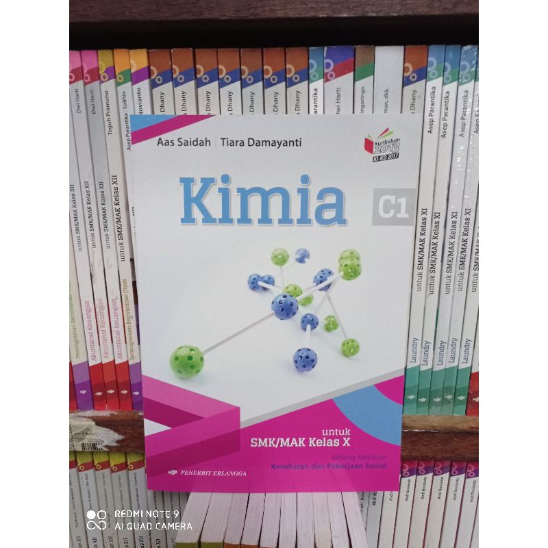 Buku Kimia Kelas X SMK Erlangga