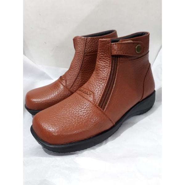 SEPATU BOOTS ANAK LAKI-LAKI ASLI  KULIT GAGAH KEREN MANTAP