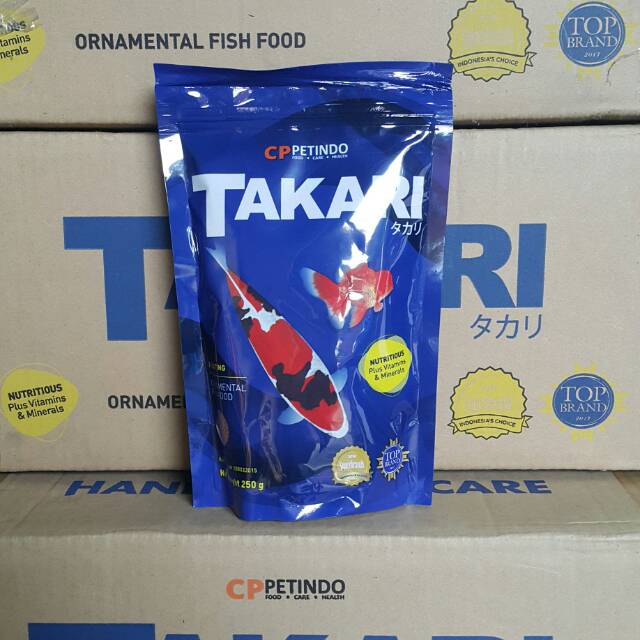 PAKAN IKAN / FISH FOOD HIAS MIX COLOUR FLOATING TAKARI 1 MM / 250 GR