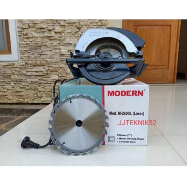Circularsaw MODERN M2600L/ Mesin Potong Kayu Modren M2600L