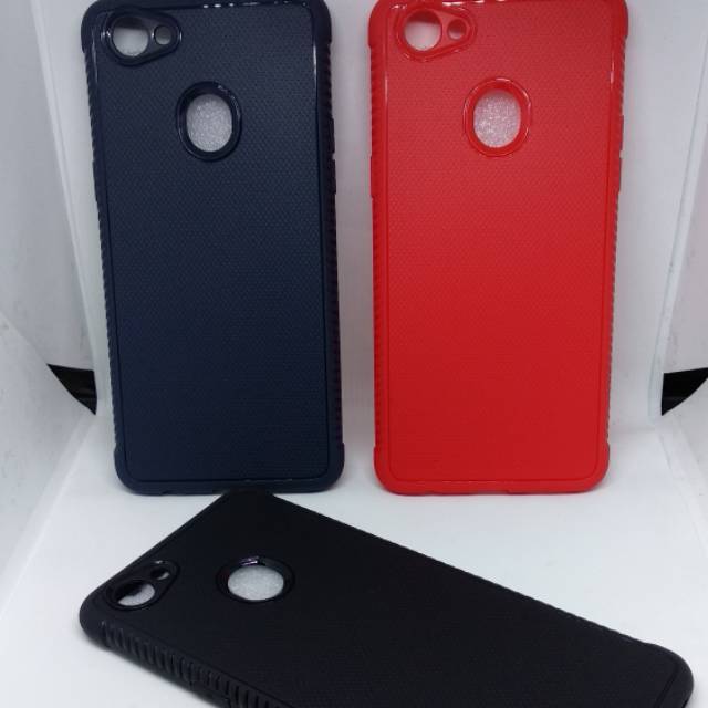 Case Liquid Oppo F7 Soft Case Casing Carbon Back case Oppo F7