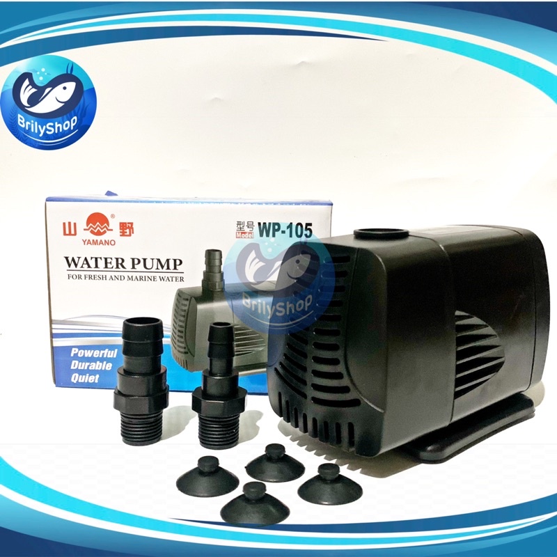 YAMANO WP 105 Pompa Air Celup Pompa Kolam Aquarium