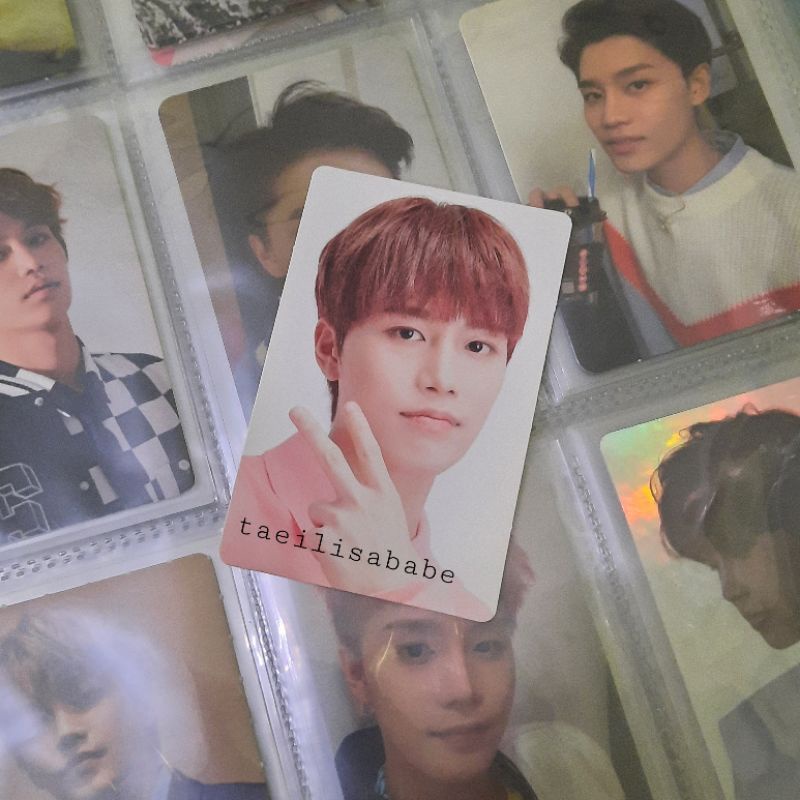 Photocard PC nct Taeil 1st Anniversary