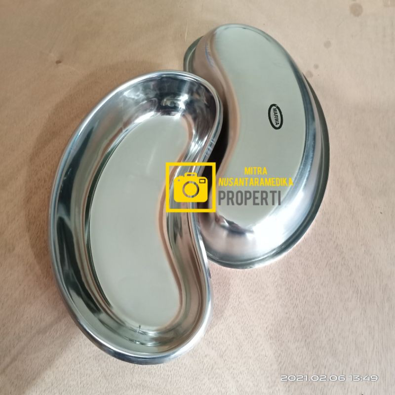 Neerbeken Bengkok 20cm Onemed STAINLESS