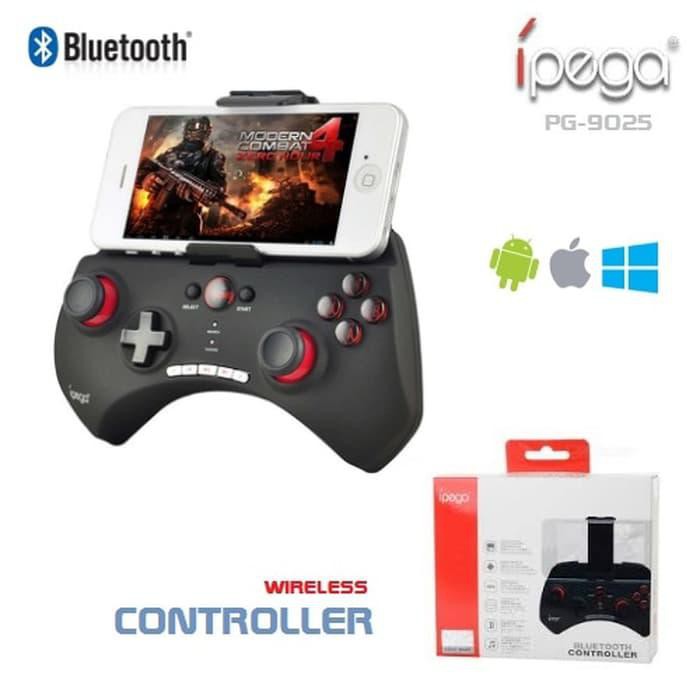 Universal Wireless Bluetooh Gamepad Stick Ipega PG-9025 With Holder