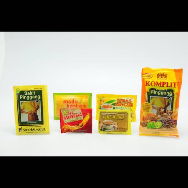 Jamu Sakit Pinggang Komplit Sidomuncul