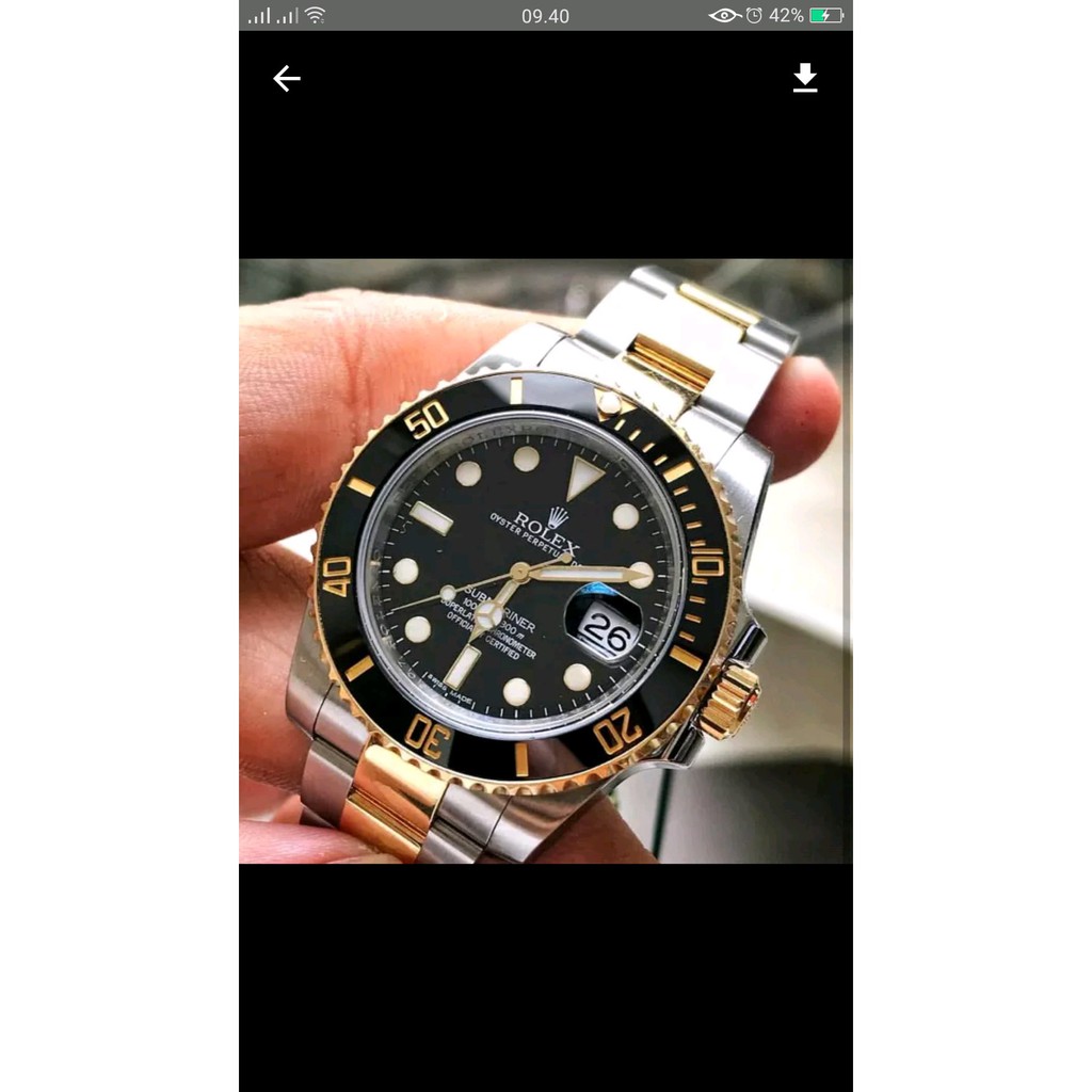 Dijual jam tangan rolex mesin otomatis Murah