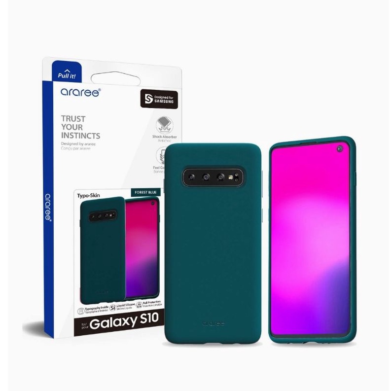 SAMSUNG ARAREE TYPO SKIN CASE GALAXY S10+ | S10 PLUS HARGA PROMO!