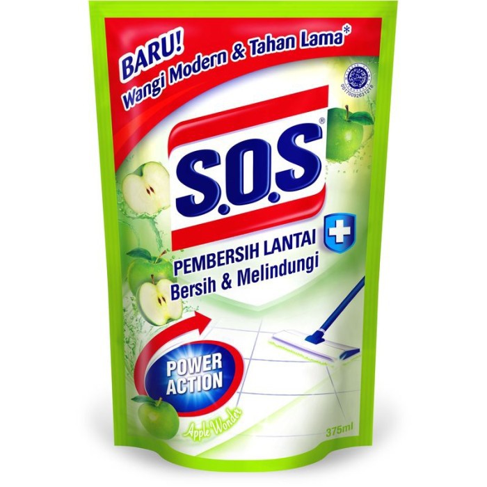 Sos Pembersih Lantai Apple 375Ml