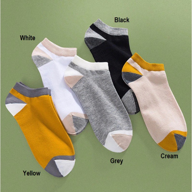 Kaos Kaki Pria Wanita Pendek Angkle Summer Fun Cotton Socks SCH022