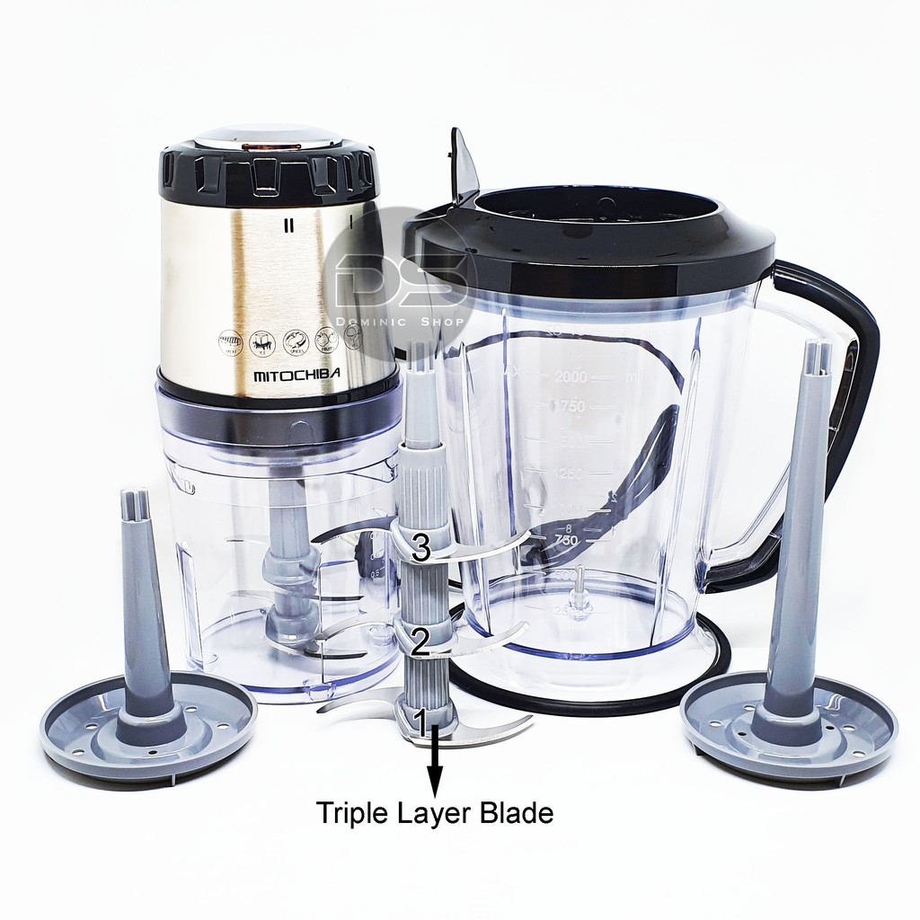 [BEST SELLER] Food Chopper Mitochiba CH-200 / Penggiling Makanan / Food Processor