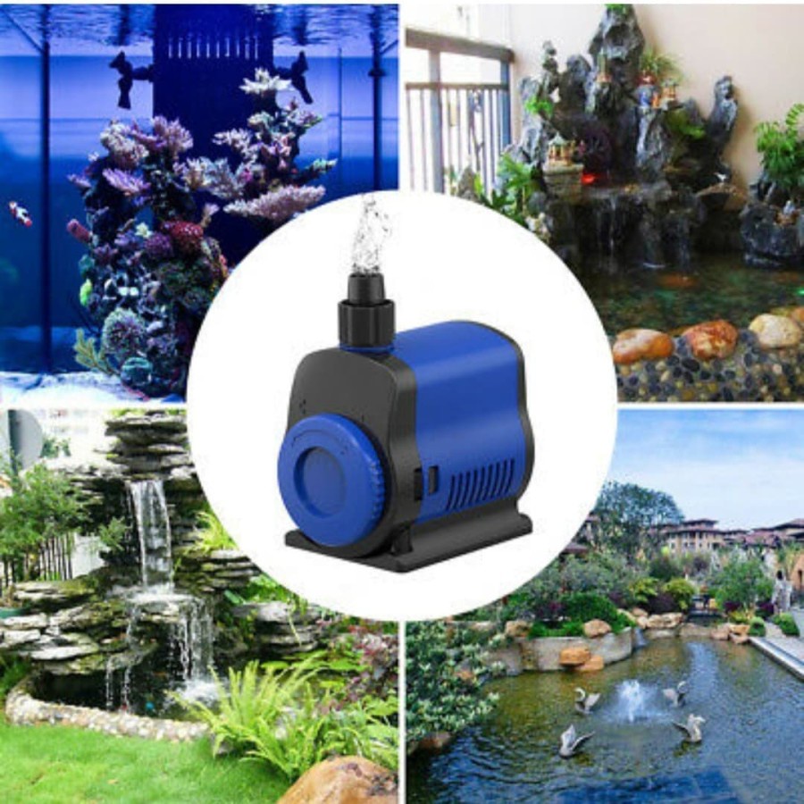 SUNSUN JQP-1500 Pompa Kolam Ikan Aquarium Pompa Air Celup 220Volt 20Watt 1500LH Pompa Aquarium