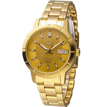 Seiko 5 Ladies SNK888K1 Automatic Gold Polished | Jam Wanita SNK888
