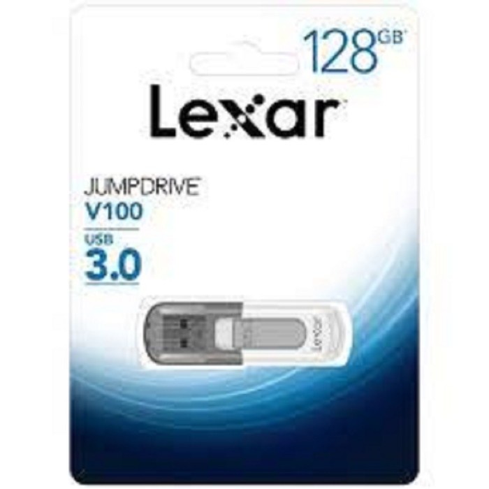 Flashdisk Lexar 128GB JumpDrive V100 USB 3.0