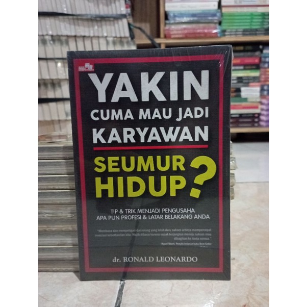 OBRAL BUKU MOTIVASI / PENGEMBANGAN DIRI / INSPIRASI / MARKETING / SETRUM WARSITO / TONI WENAS / MURAH ORIGINAL-YAKIN CUMA KARYAWAN