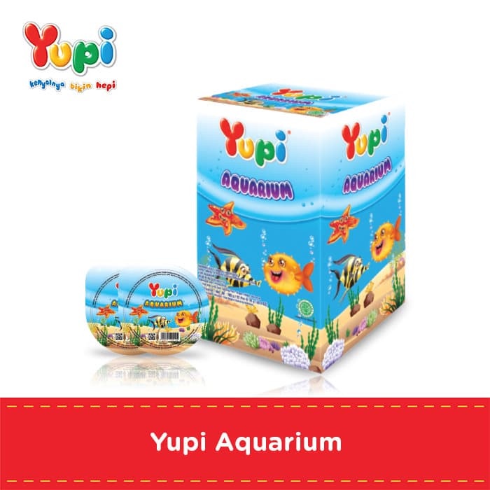 

SALE PERMEN JELLY YUPI AQUARIUM / PERMEN JELI YUPI AKUARIUM isi 12