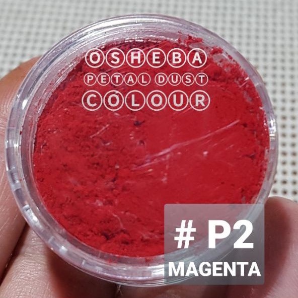 

Osheba petal dust khusus gumpaste warna magenta