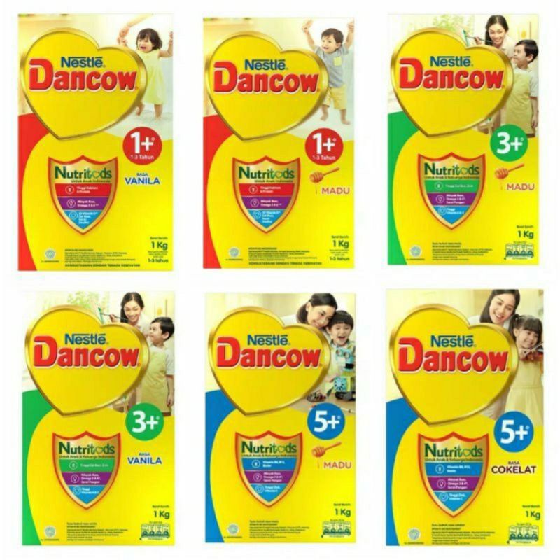 DANCOW 1+ 3+ 5+ 1/3/5 1KG 1000G / 1000GR PLUS