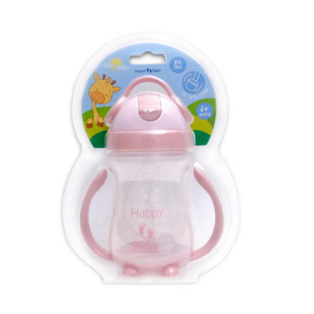 Happy baby Training straw cup