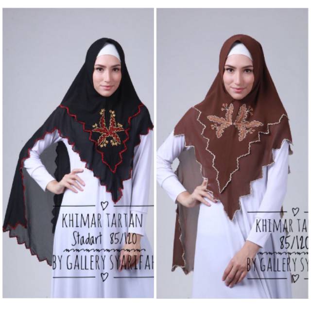 Khimar Tartan by Gallery Syarifah