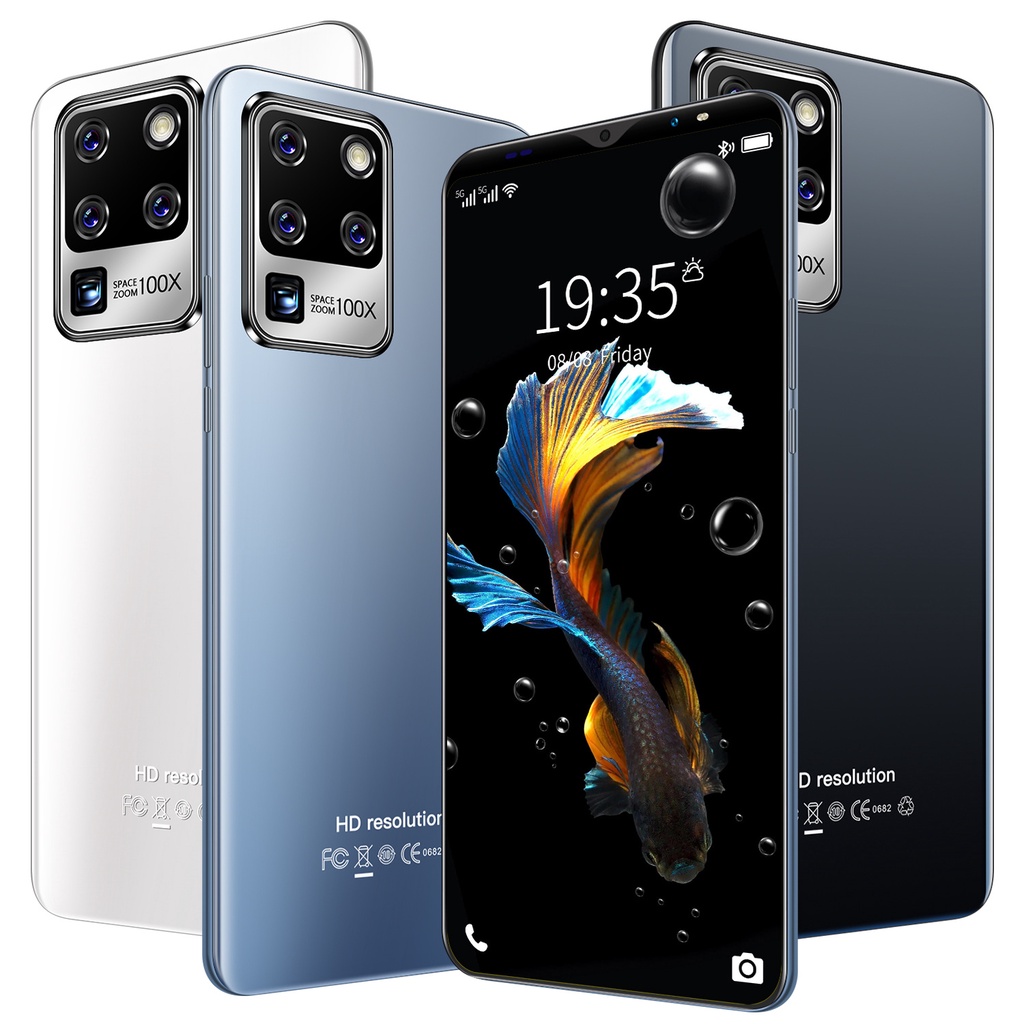 Asli Merek Baru 5G Handphone Promosi S30U Pro Android 10.0 6 GB ROM 128 GB Merek Baru Smartphone Asli Ponsel Murah Kartu SIM Ganda