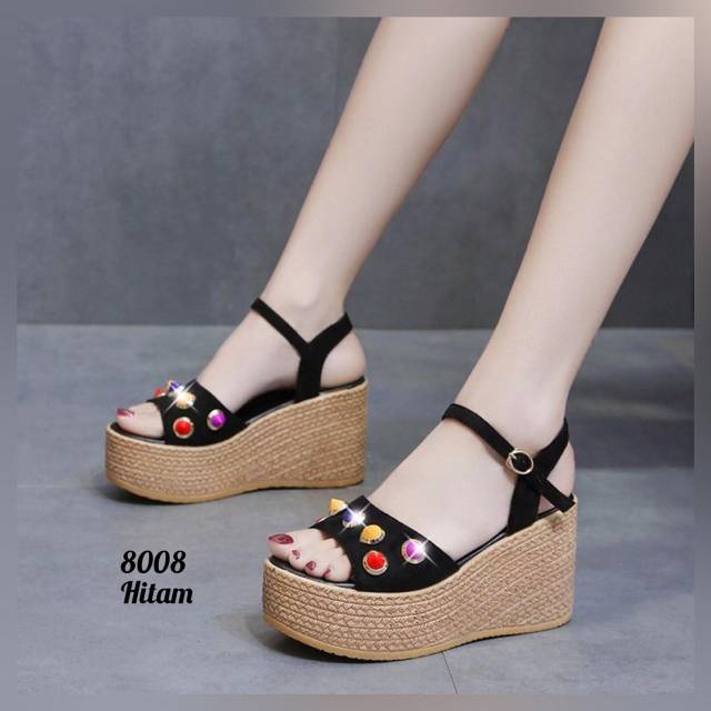 SANDAL WEDGES TRENDY KOREA#8008