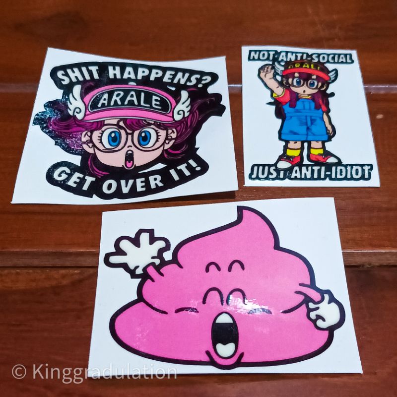 

Stiker - Arale Package