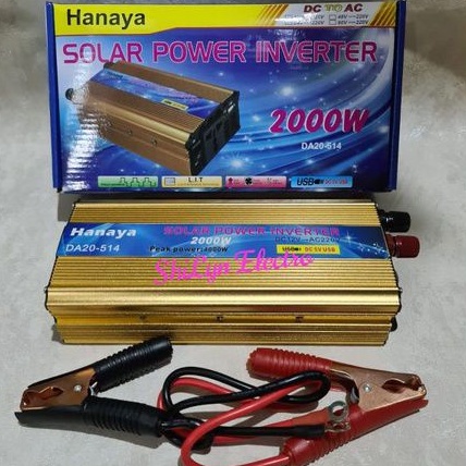 POWER INVERTER HANAYA 2000W 2000 WATT 2000WATT DC TO AC