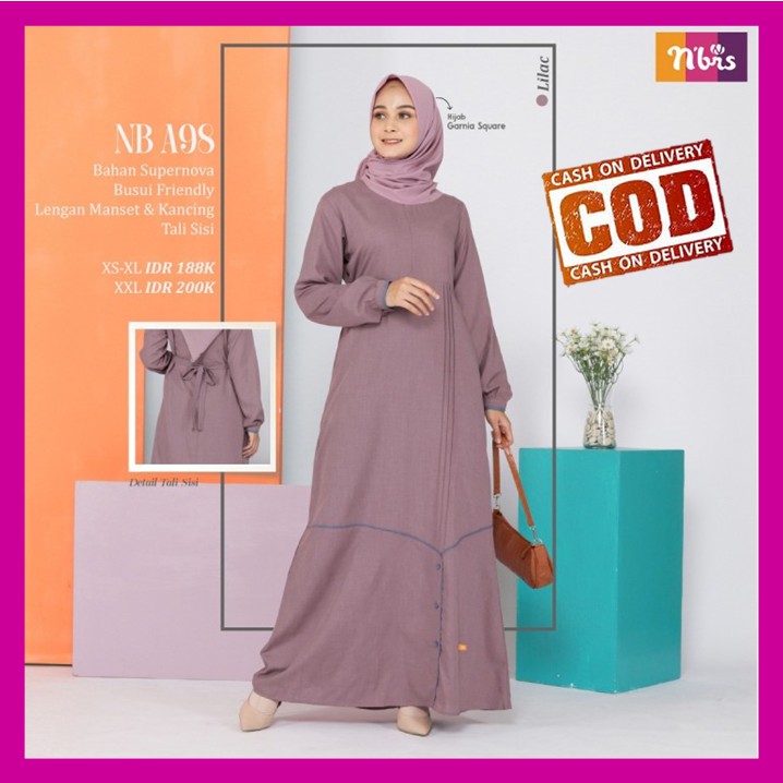 Promo Gamis Dress Busui Diskon