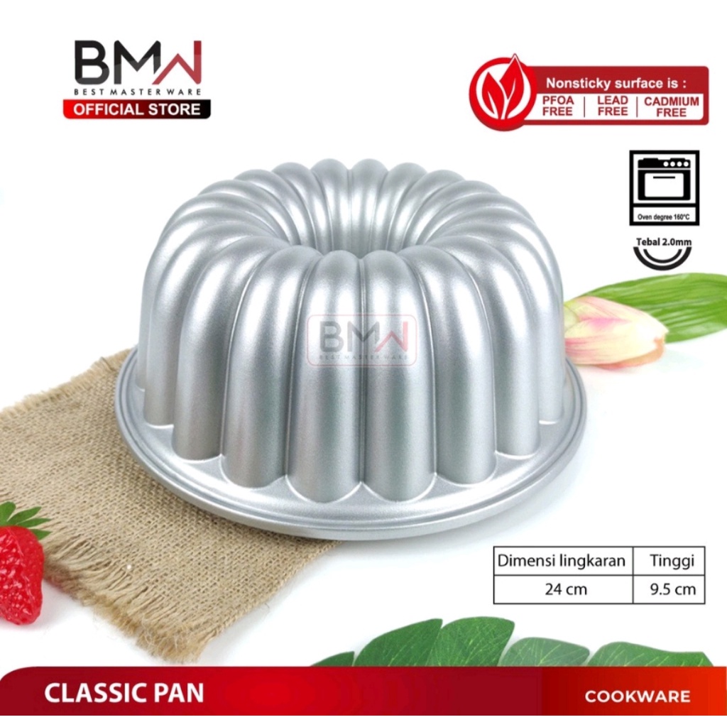 LOYANG BOLU BMW ALUMINIUM / Loyang kue cantik / loyang aluminium