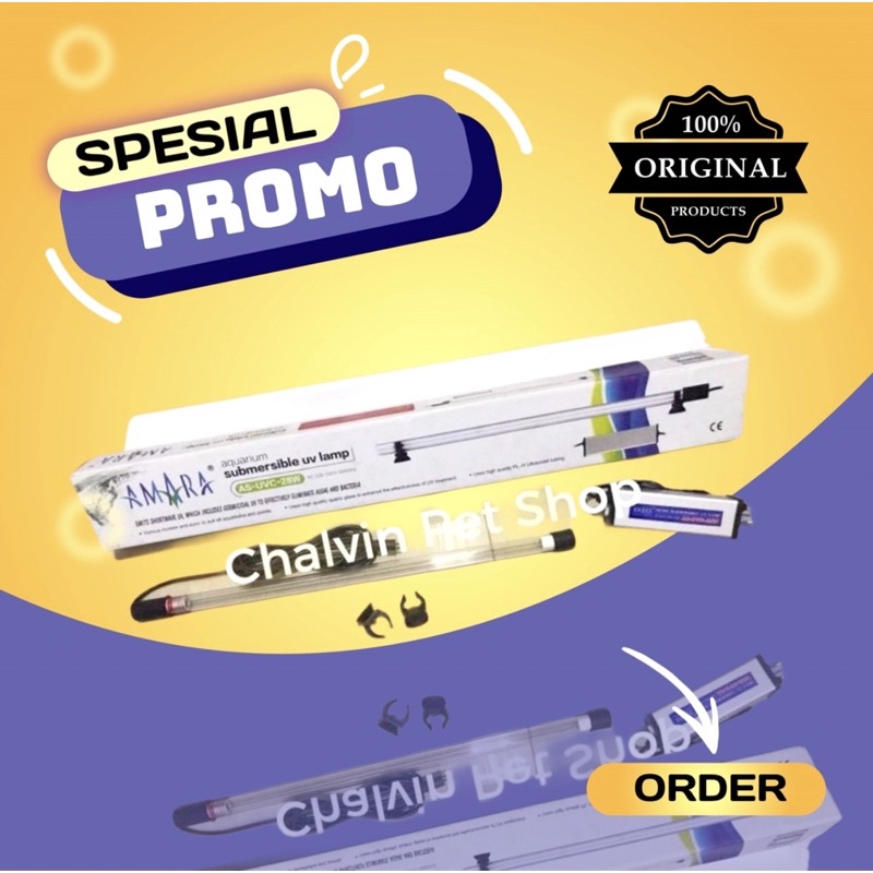 Lampu Uv Amara AS-UVC-28 WATT