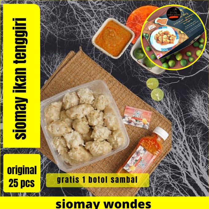 

Produk Terbaru Siomay Somay Ikan Tenggiri Frozen Isi 25 Pcs Halal | Wondes