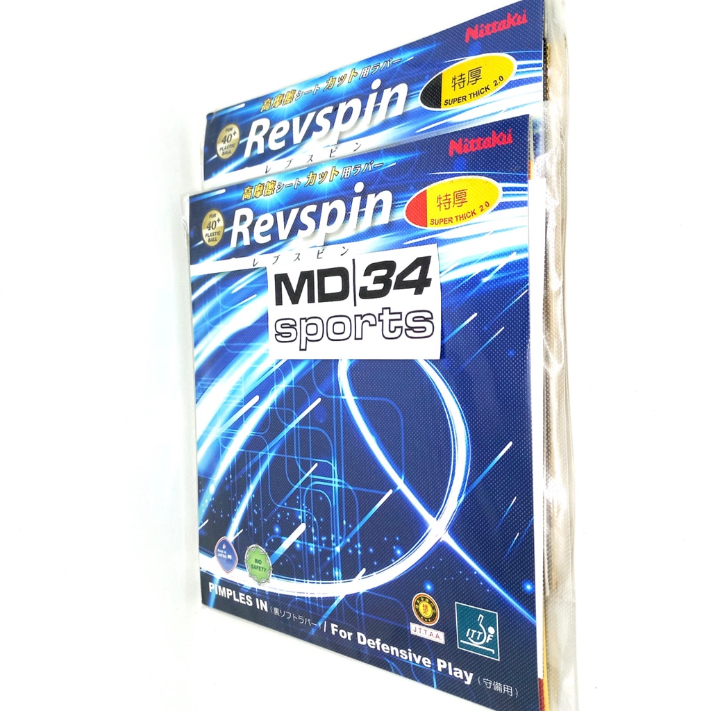 KARET NITTAKU REVSPIN - Karet / Rubber / bet pingpong murah