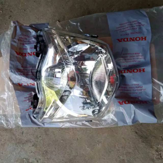 headlamp lampu depan beat karbu ori