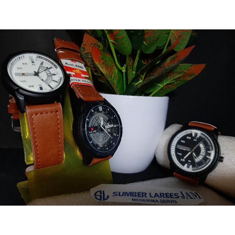 jam tangan pria AuxLand tanggal aktif