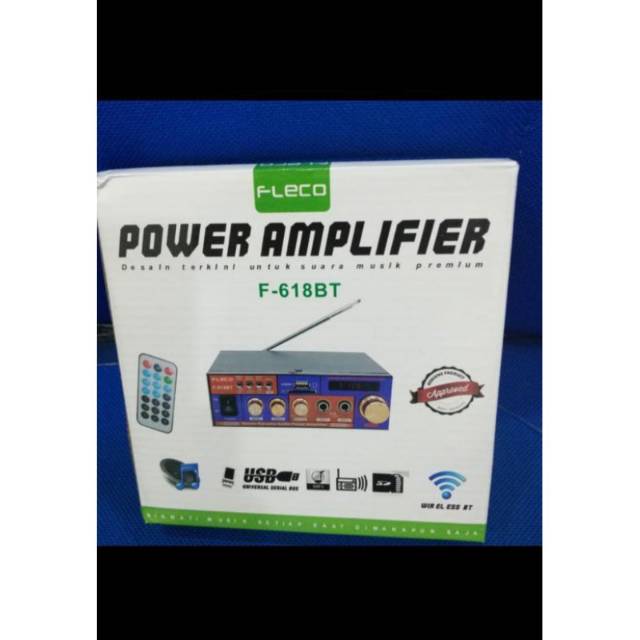 Amplifier Fleco F-618BT - Ampli Bluetooth Fleco 618BT Ampli Bultut