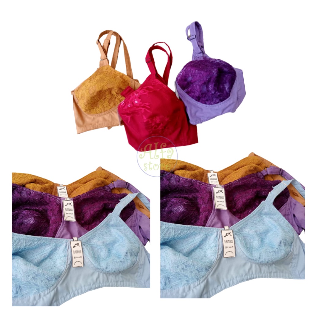 Bra kain tanpa busa/ bh kain tanpa busa