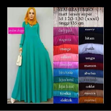 TERMURAH BAJU GAMIS XXL GAMIS JUMBO JERSEY BAJU MUSLIM UKURAN SUPER DRESS PRODUK ASLI