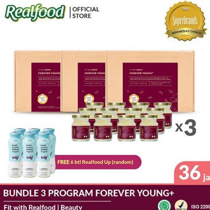 

Realfood Forever Young Plus Triple Bundle - AS205 ---Terbaru---