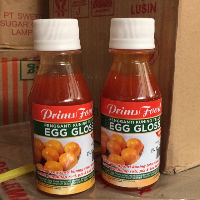 

Egg gloss