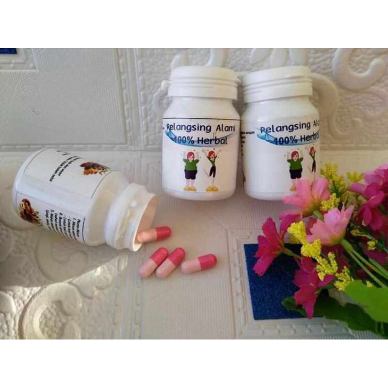 pelangsing alami 100% herbal