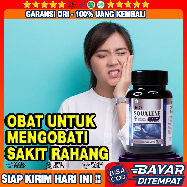 Obat Sakit Rahang - Radang Sendi Rahang Kaku & Berbunyi - Obat Sakit Rahang - Nyeri Rahang